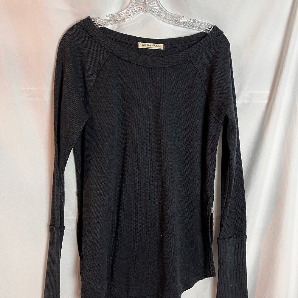 Women's Navy blue We the Free Long slv Thermal Top Size S